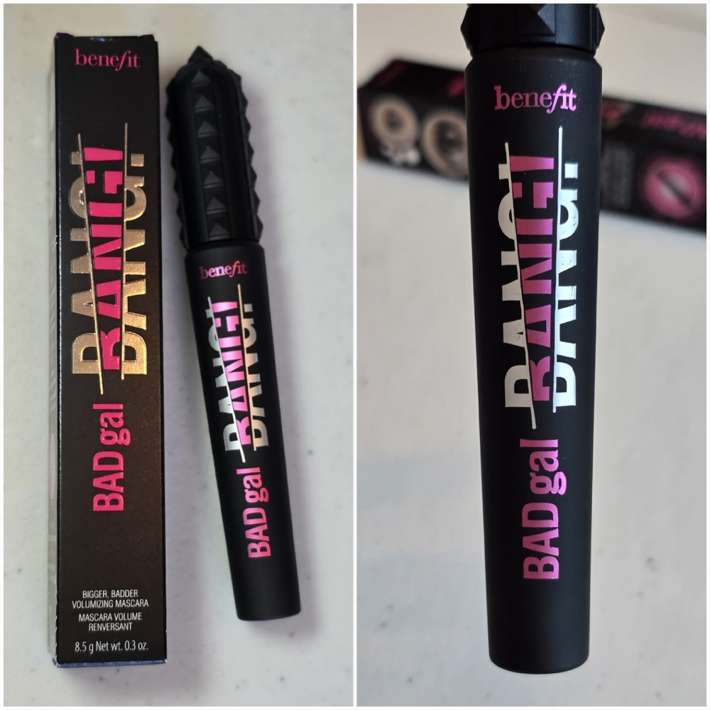 NEW Benefit Cosmetics BADgal BANG! Intense Pitch Black Mascara